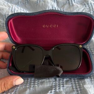 Gucci Black Sunglasses